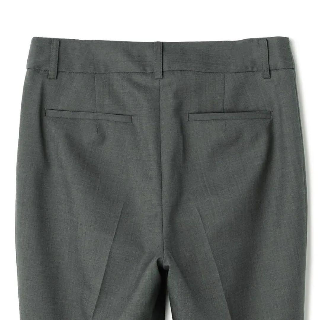 洗える360°キレイスーツ グレーピンドットテーラードジャケット パンツ