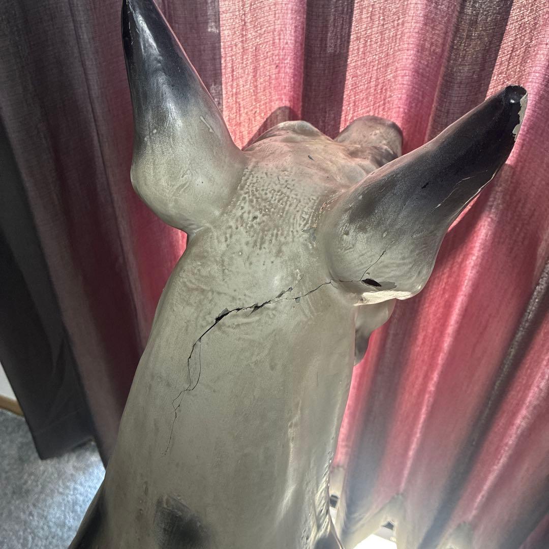 大型犬 グレートデーン 犬 置物 オブジェ 約110cm ヴィンテージ 希少