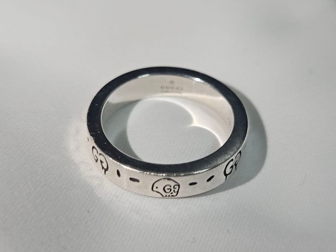 グッチ　ゴースト　リング　10号