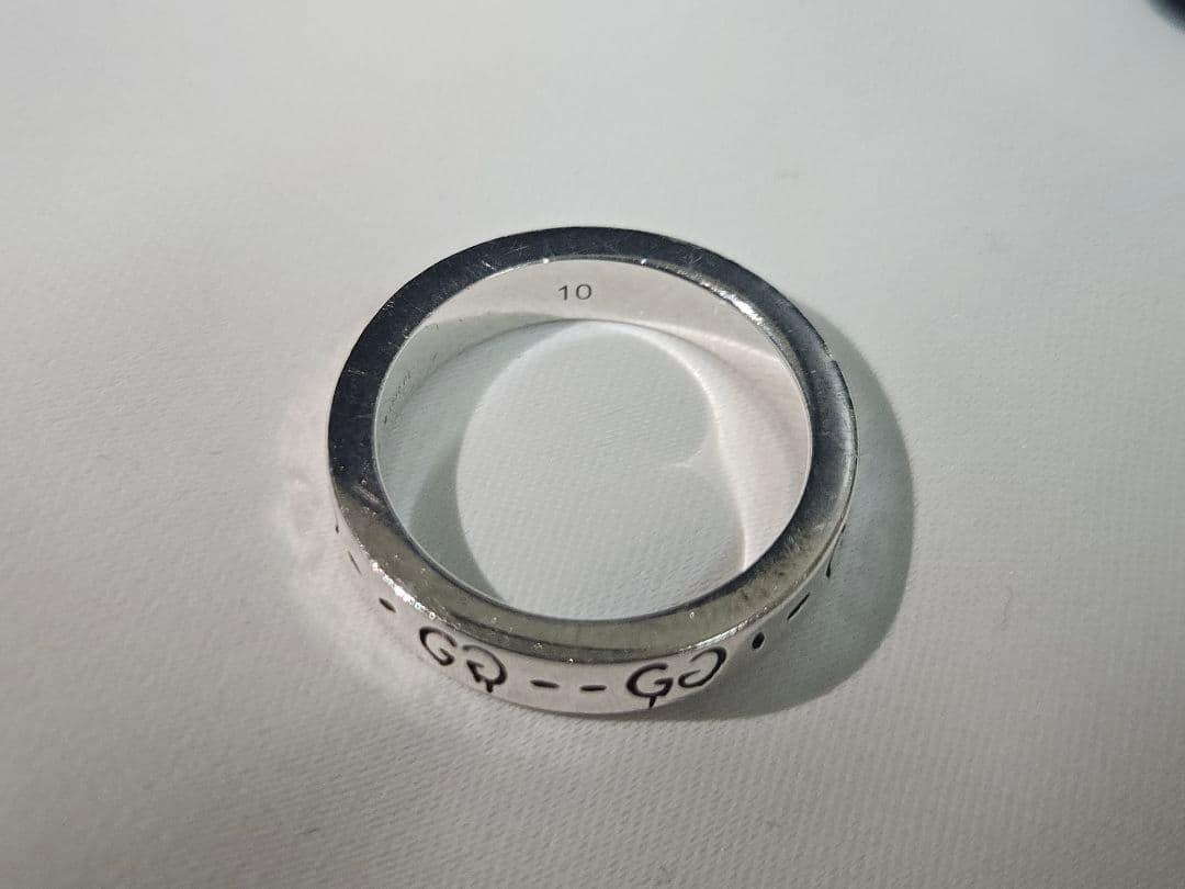 グッチ　ゴースト　リング　10号