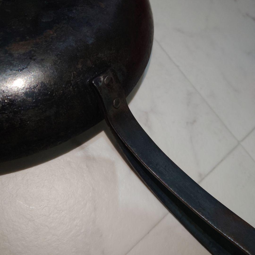 河原崎貴　鉄 フライパン 中 （IH非対応）