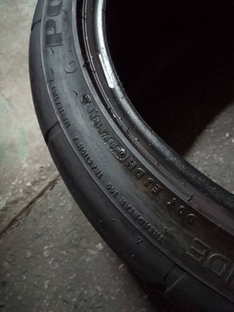 【送料無料】255/40ZRF20 2本 6分山　ブリヂストン ポテンザ