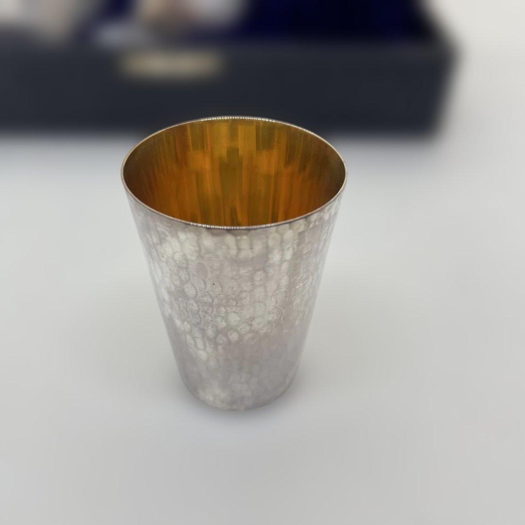 純銀製 おちょこ ぐい呑み 3個セット