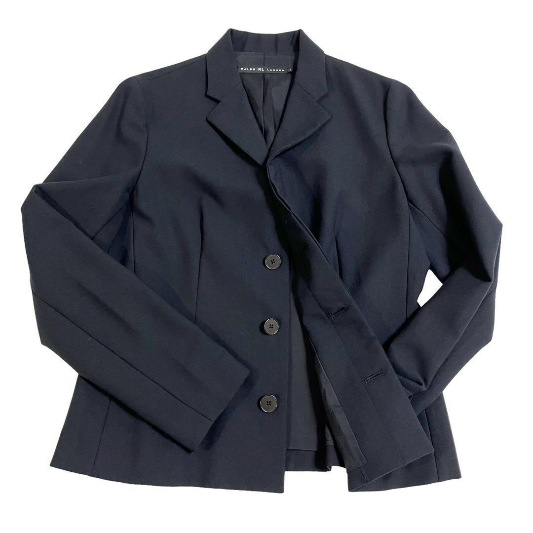 ラルフローレン スーツ セットアップ レディース ワイドパンツ ボタンフライ