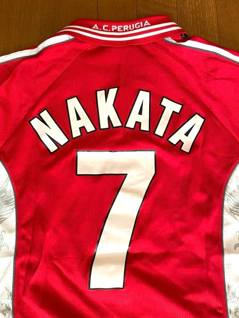 ペルージャ　中田　ユニフォーム　GALEX Mサイズ