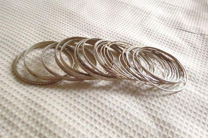 UNDERCOVER 超希少Scab期23連真鍮バングル&ウエストバッグセット