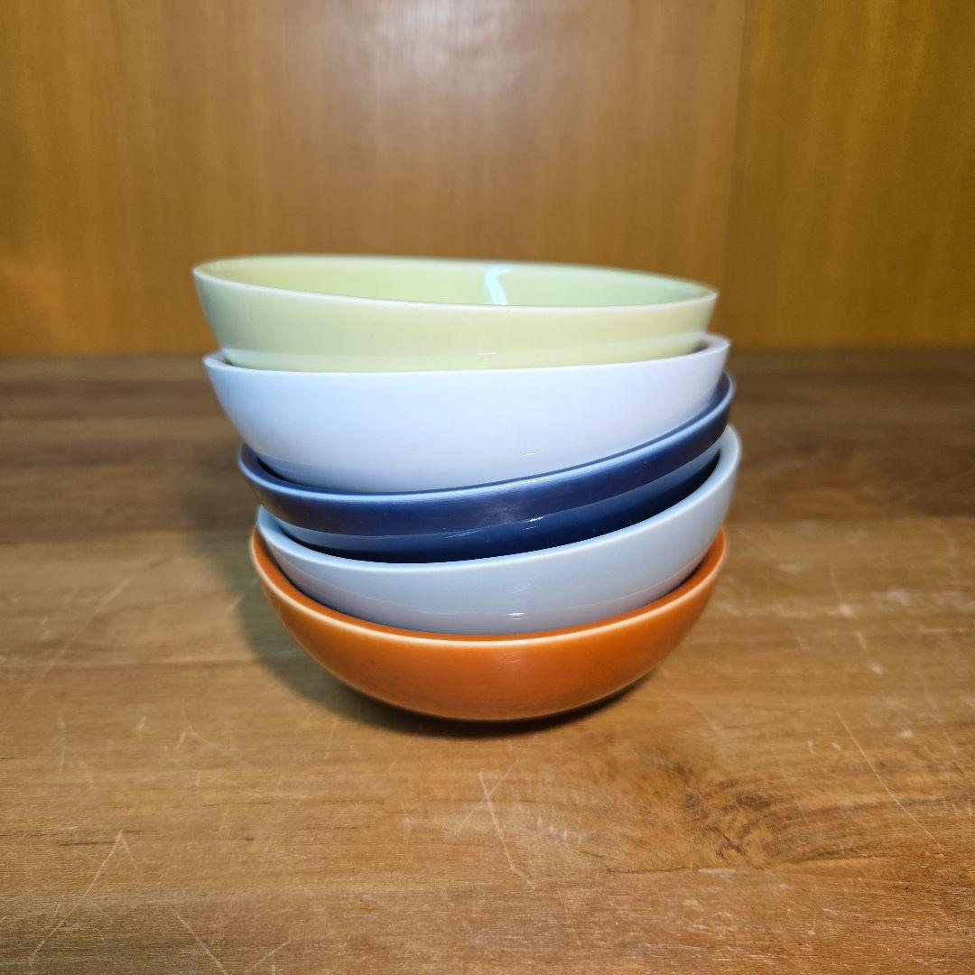 美品！BODA NOVAボダノバ 北欧ヴィンテージ ボウル 5色セット 12cm