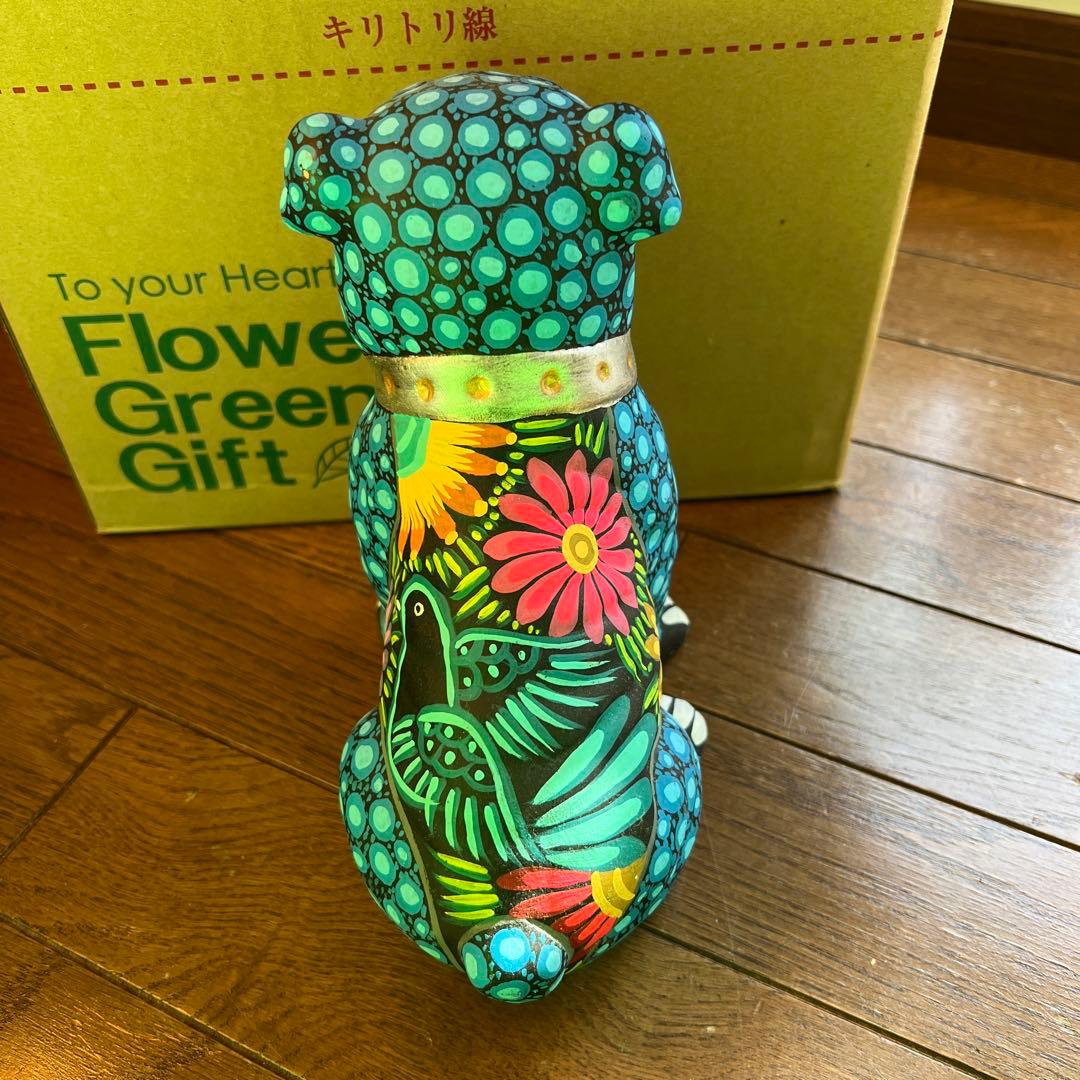 限定アンティーク ブルドッグ 置物