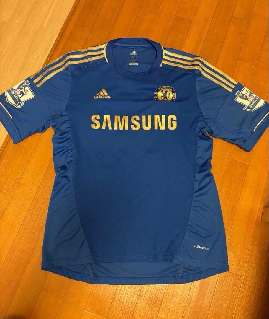 トップス yumiAdidas Chelsea jersey Hazard 17