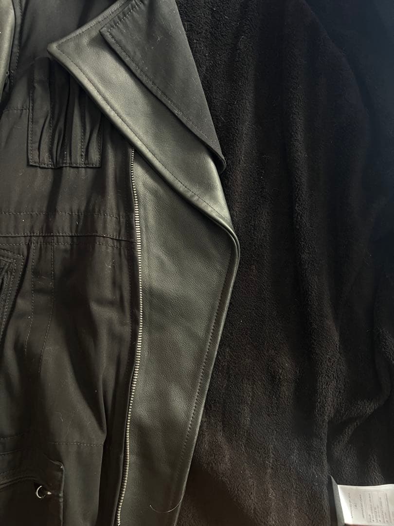 SIVA シヴァ　レザー切替ライダースジャケット　TOSHI-LOW着