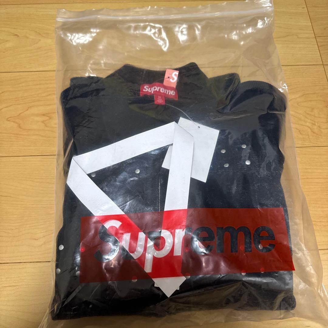 トップス Supreme Studded Suede Zip Up Cardigan