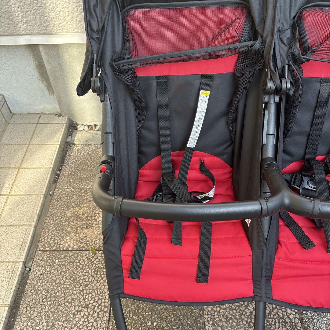 【送料無料】ココロンツイン 2人乗りベビーカー 【美品】