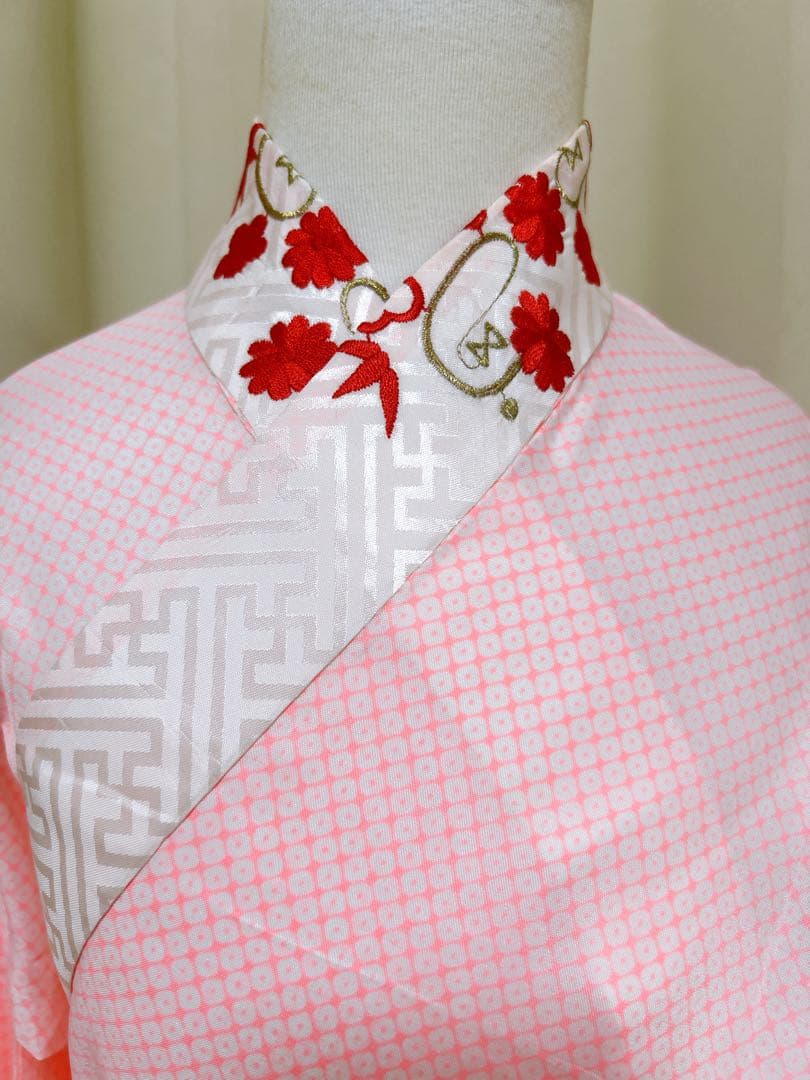 人気の水色♡七五三　7歳　フルセット　一式　総柄　ゴールド