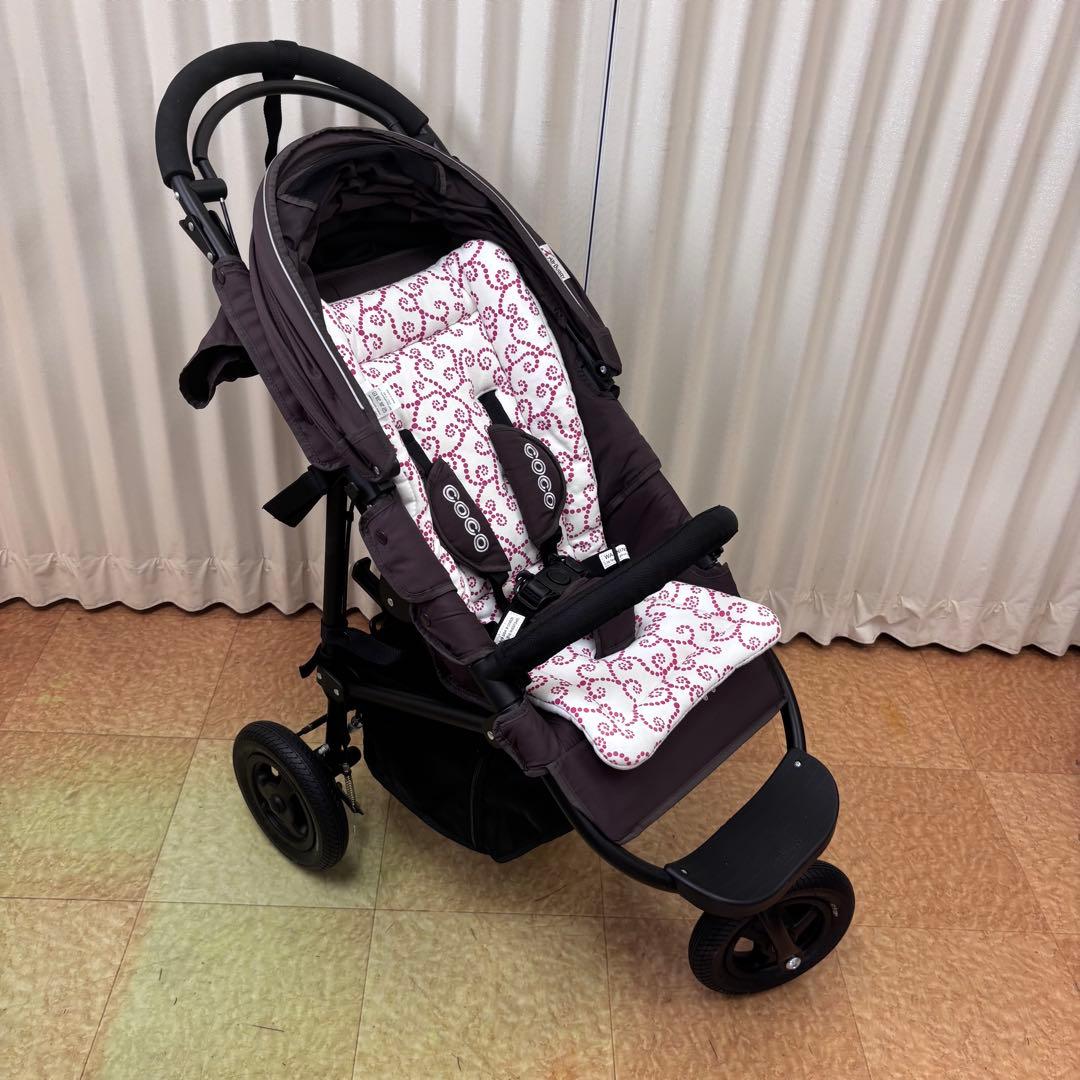 クリーニング済　☆綺麗☆　エアバギー　ココ　ブレーキ　ブラウン