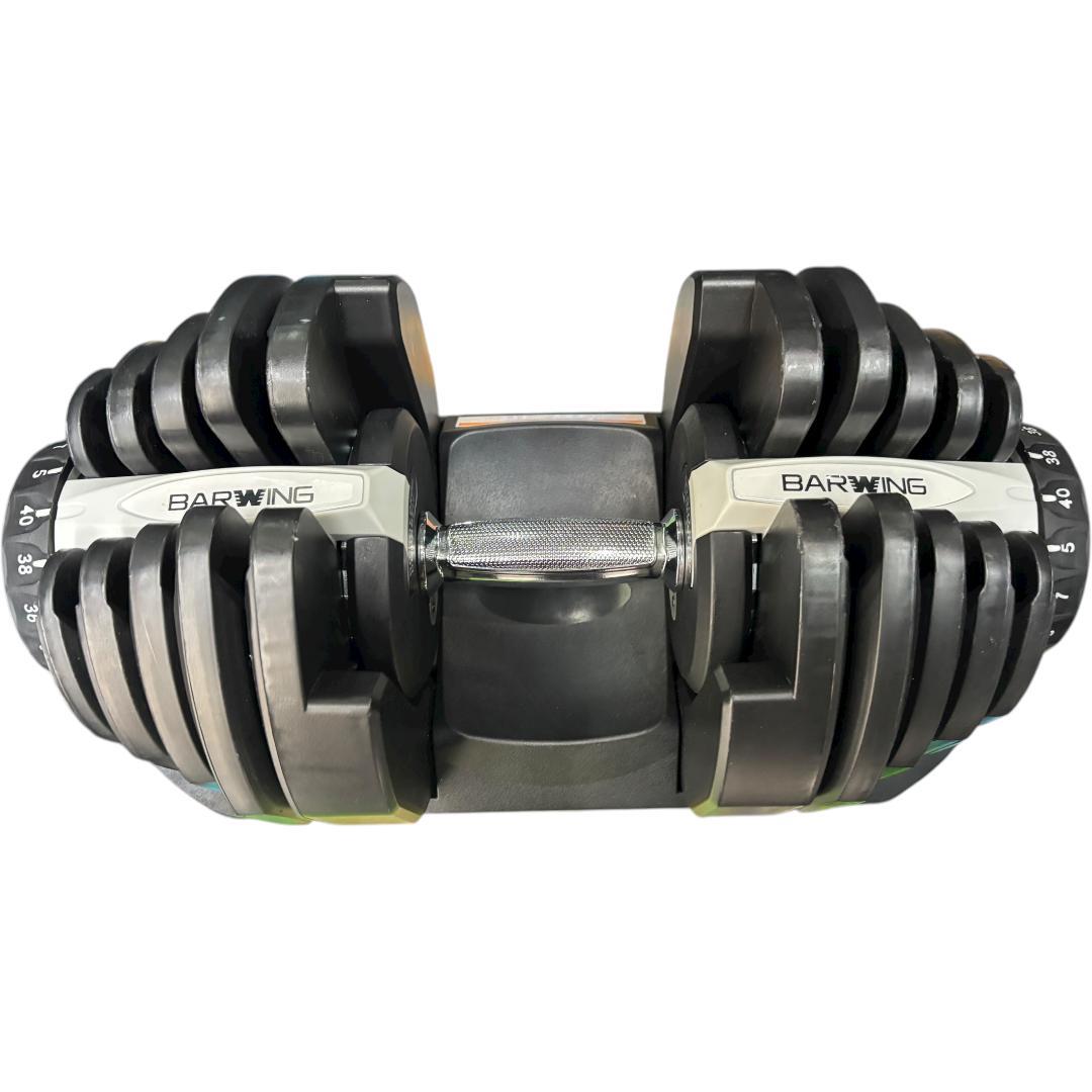 【送料込・2個セット】BARWING 可変式ダンベル 40kg ×2　その2/2