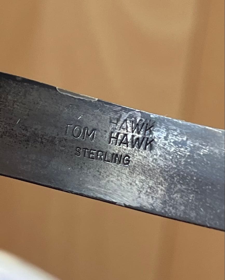 TOM HAWK バングル　Vライン