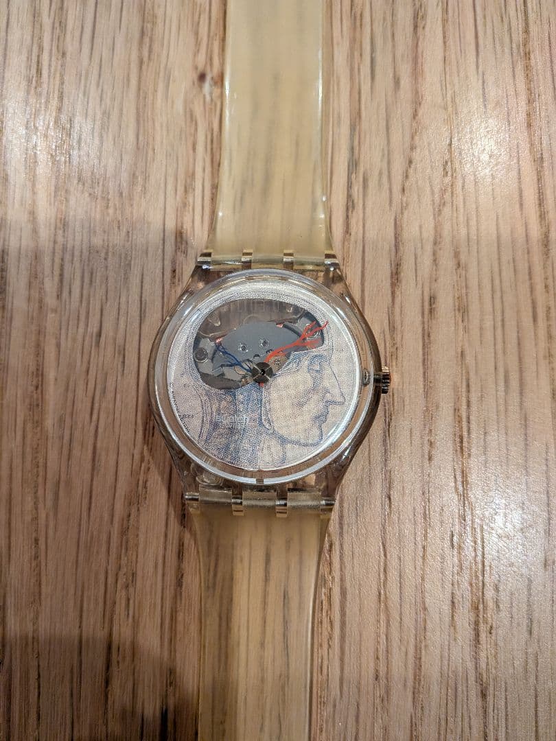 Swatch−Ticking Brain スウォッチ 脳 人体 血管 解剖
