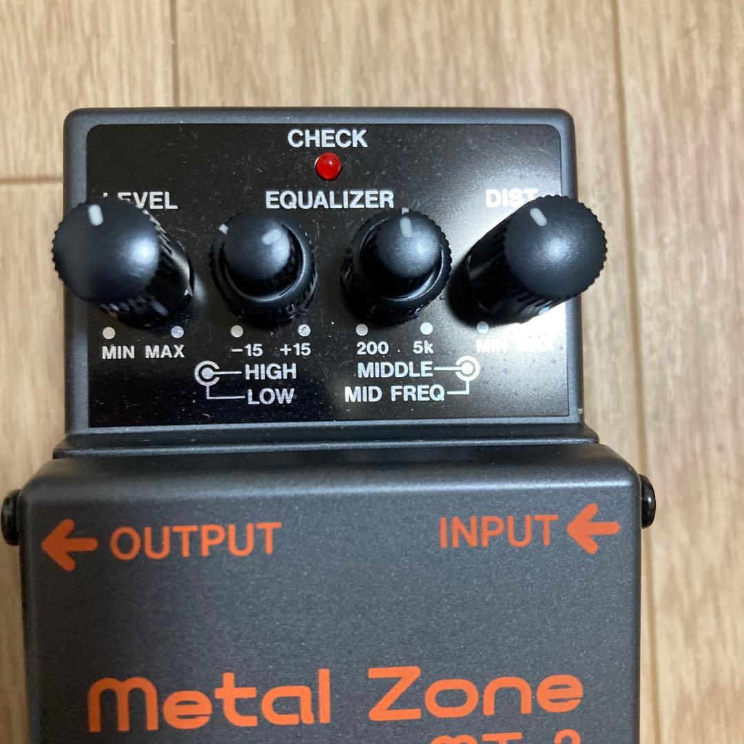 BOSS、メタルゾーン、mt-2、美品、エフェクター