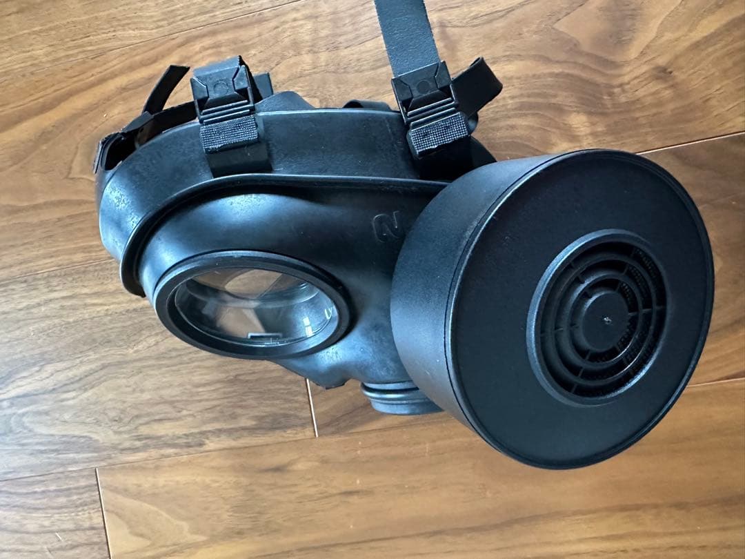 S10ガスマスク　サイズ２（M~L相当）実物中古　SAS　CRW