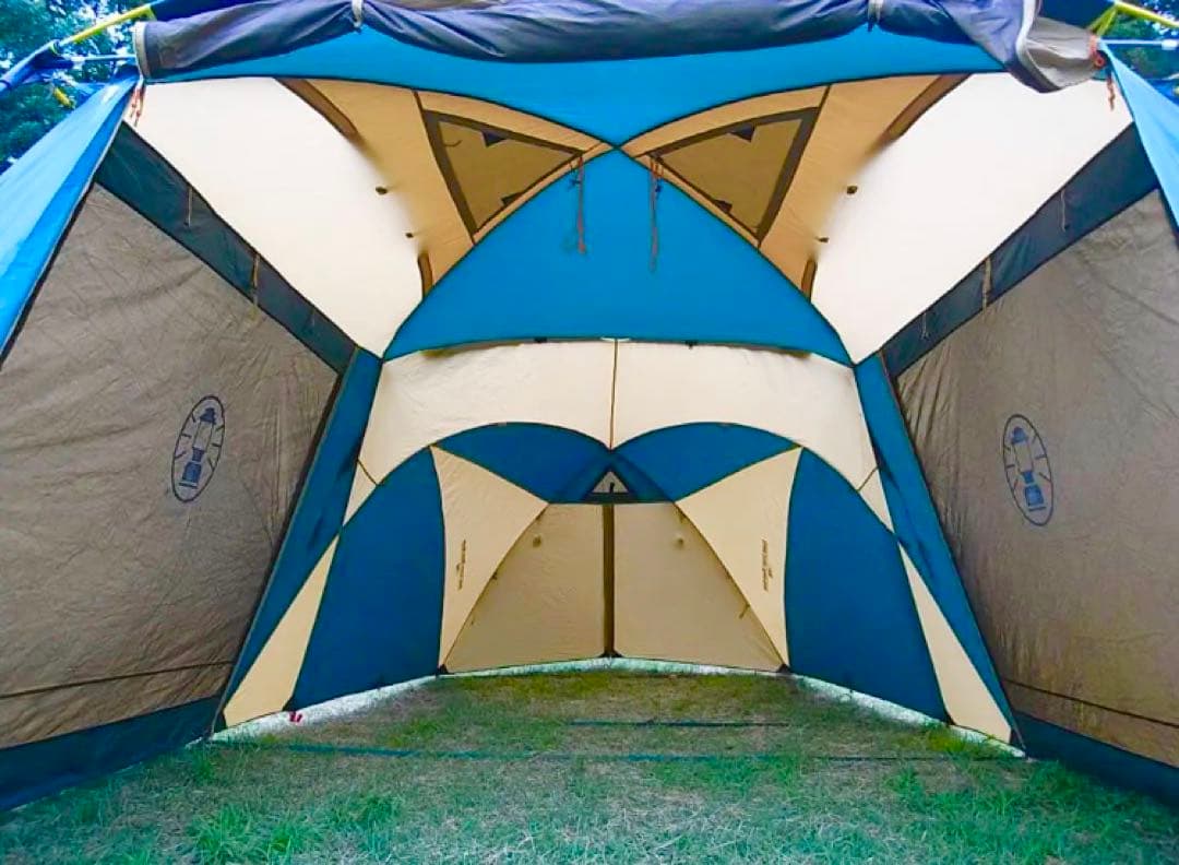 【極美品】コールマンテント ラウンドスクリーン2ルームハウス ★状態綺麗★