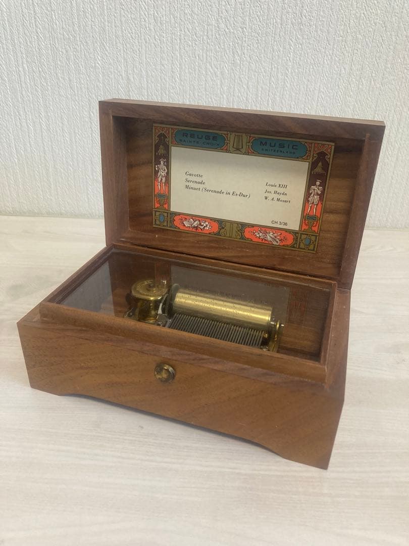 REUGE オルゴール 36弁 3曲 CH 3/36 Sainte-Croix