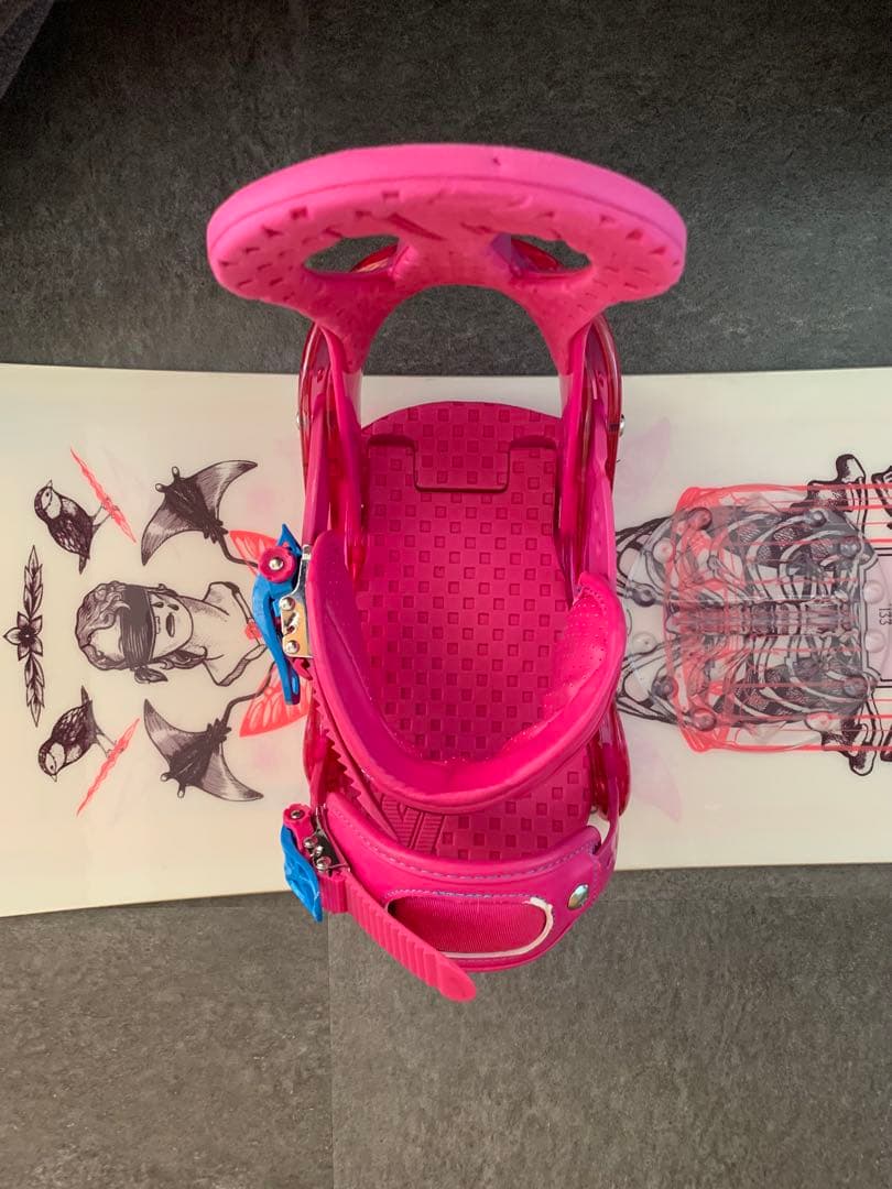 【美品】SALOMON GYPSY 133cm ＋BURTONバイン　2点セット