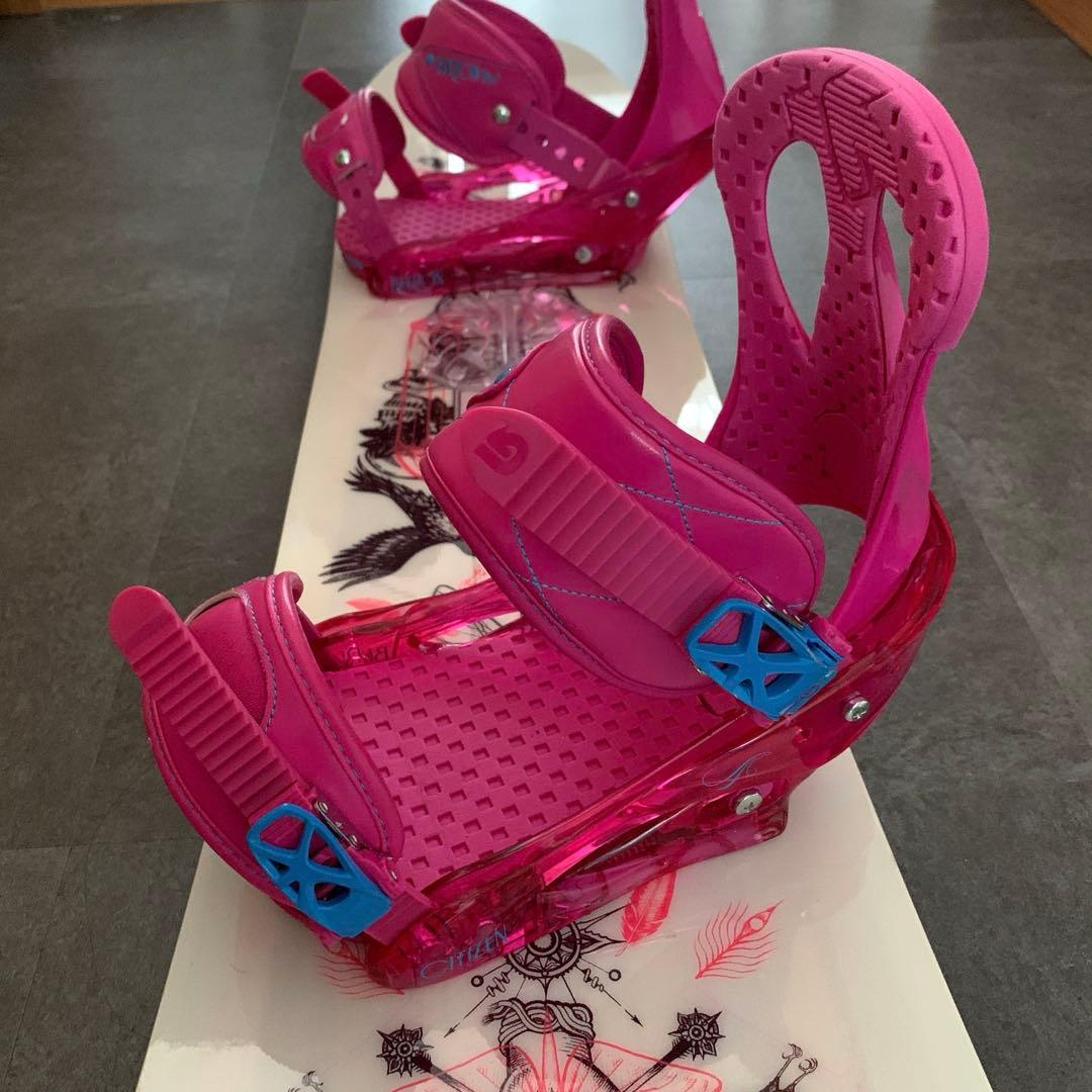 【美品】SALOMON GYPSY 133cm ＋BURTONバイン　2点セット