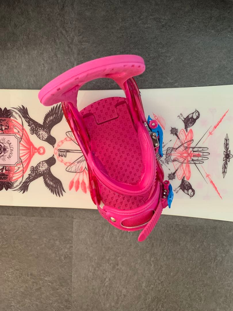 【美品】SALOMON GYPSY 133cm ＋BURTONバイン　2点セット