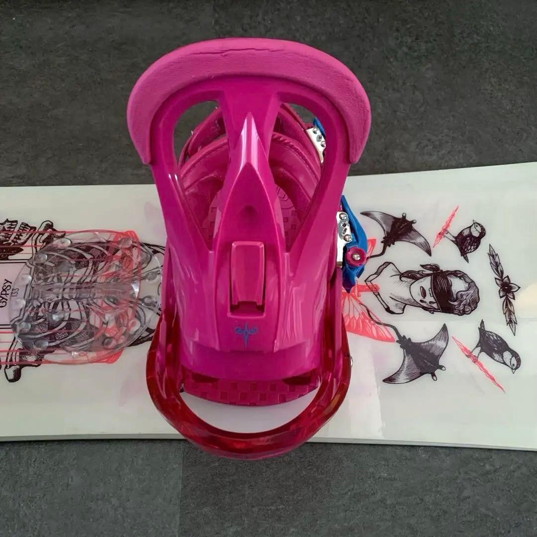 【美品】SALOMON GYPSY 133cm ＋BURTONバイン　2点セット