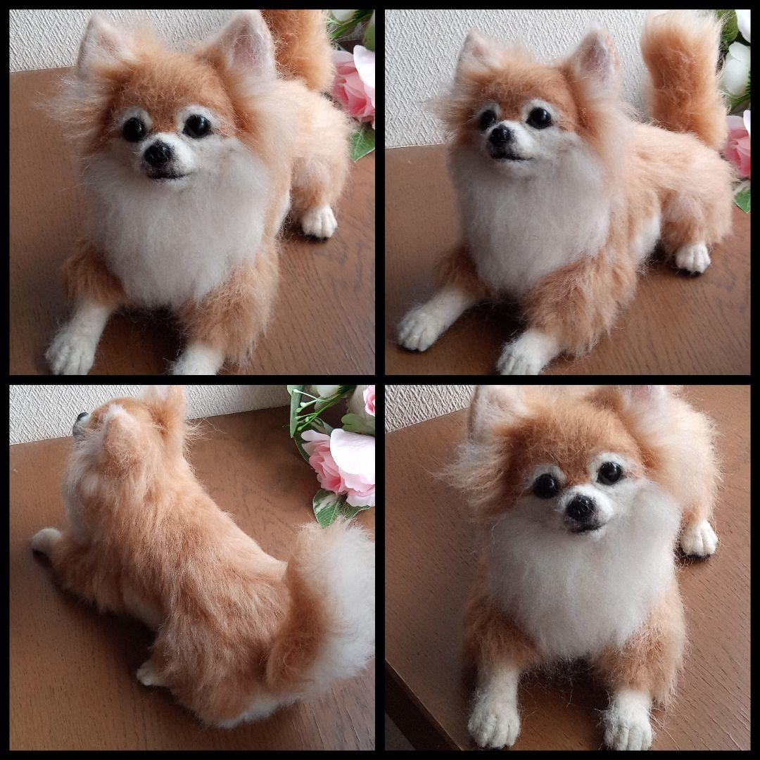 愛犬の羊毛フェルトオーダー制作・わんちゃん・犬