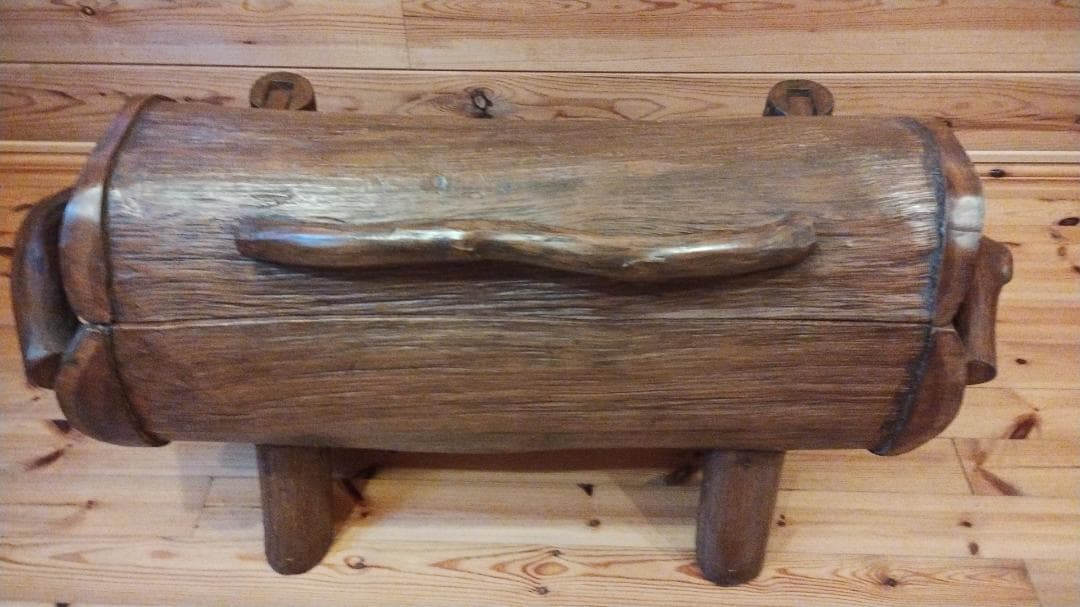 大型天然丸太家具 希少品