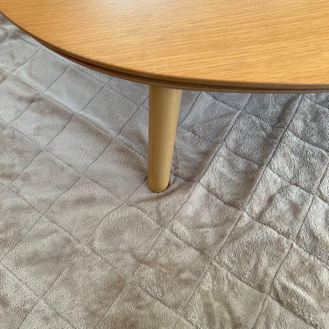 無印良品　楕円形こたつ MJ-KD1-N 2021年　こたつ本体と布団のみ