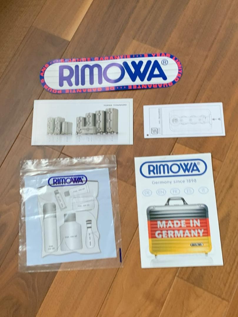 【豆太郎さま専用】RIMOWA TOPAS チタニウム 2輪キャリーケース S