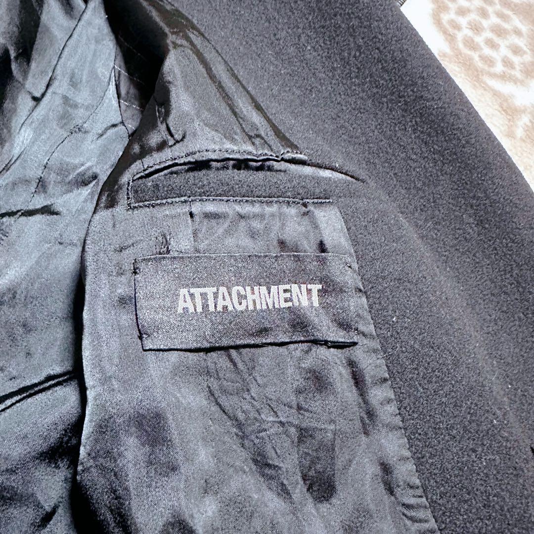 ジャケット・アウター ATTACHMENT heavy melton hooded blouson 2