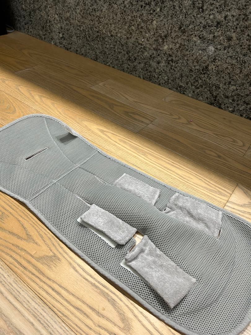 メリオカーボンcybex ブラック カップホルダー、シートライナー