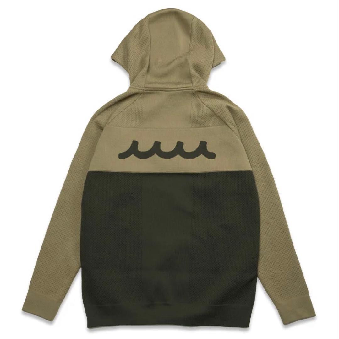 muta MARINE★モールディングニット ジップアップパーカー