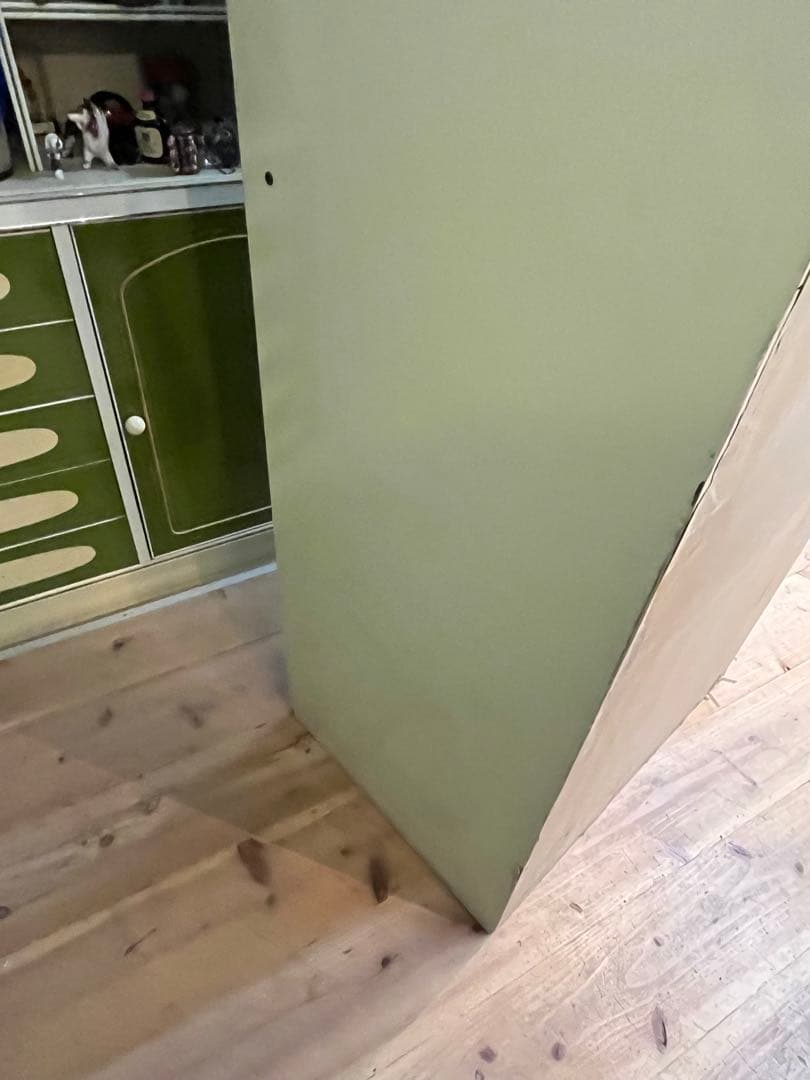 ミシン糸ケース 特大 収納棚 昭和レトロケース 当時物 アンティーク インテリア