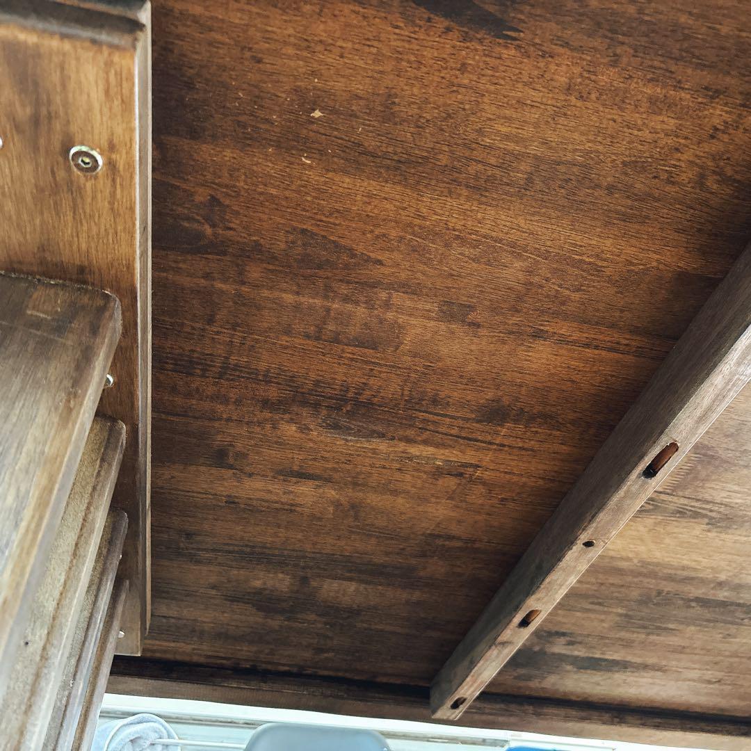 美品】ナチュラルウッド ダイニングテーブル 幅190cm 6人~8人