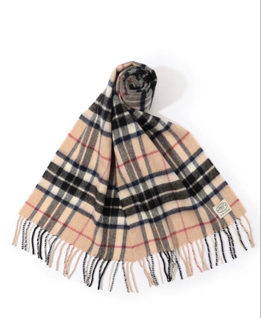 【値段交渉受付中】ウールマフラー ベージュMAISON et VOYAGE