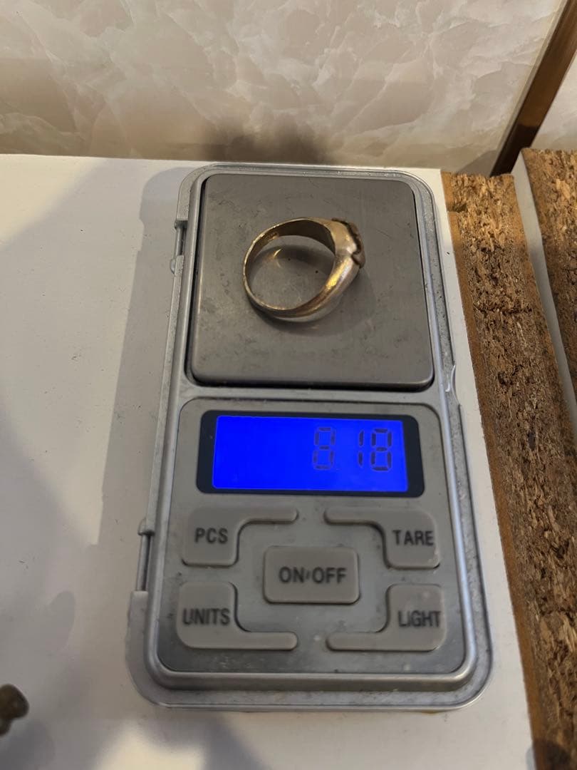 N*6様 AFA USA アメリカ　NY アンティーク　リング　14K