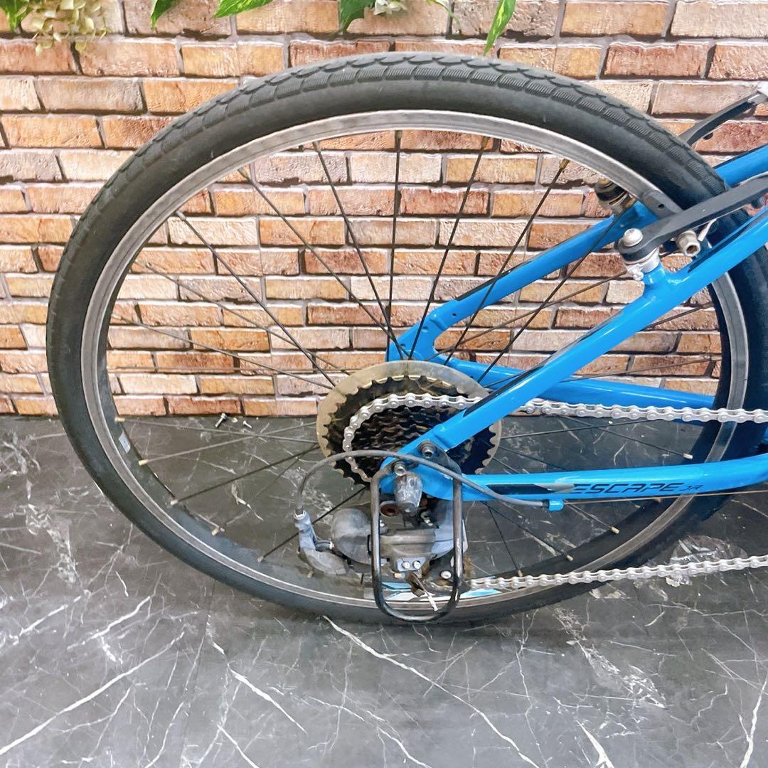 【29】子供用自転車 子供車 GIANT ESCAPJR ブルー 24インチ