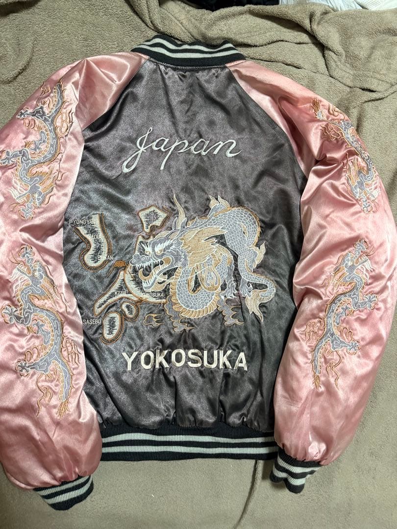 Jungle Storm 龍 日本限定 スカジャン サテン vintage