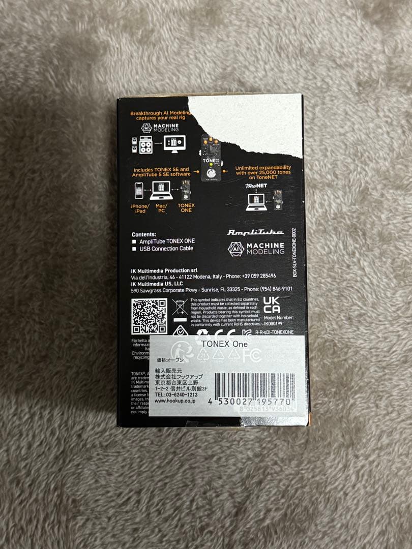 IK TONEX ONE 中古完動美品　ライセンス解除済み　メルカリ最安値