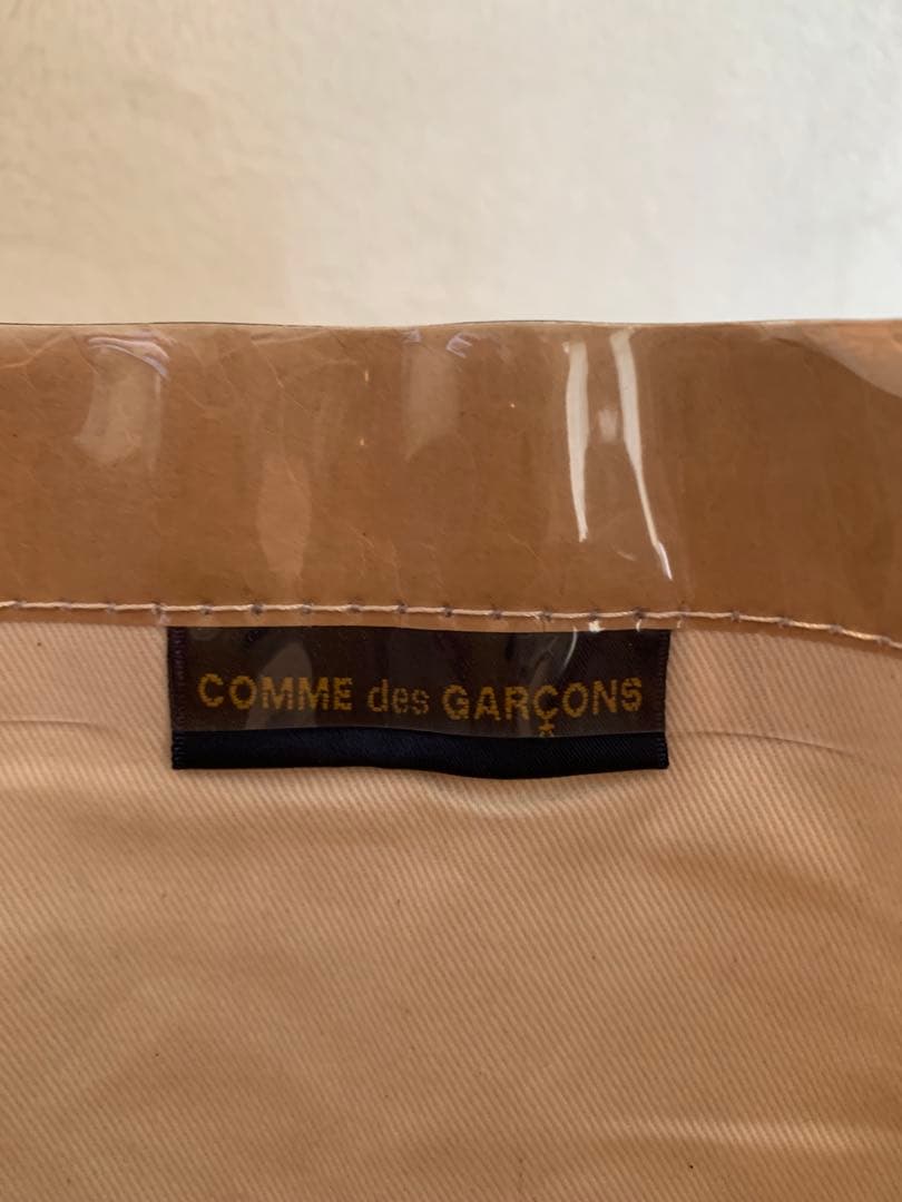 【COMME des GARÇONS】PVCトートバッグ