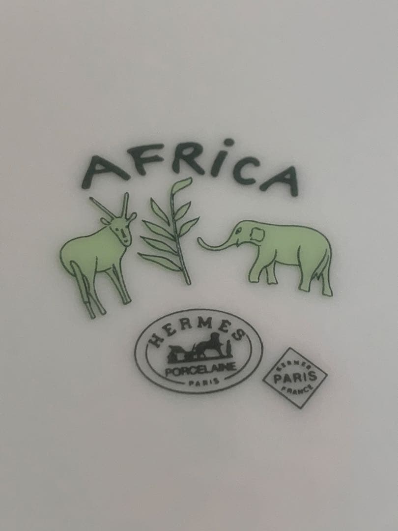 HERMES エルメス　サファリ アフリカ 皿1枚　稀少品