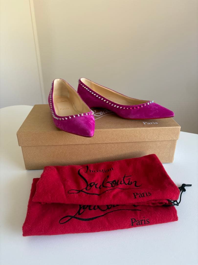 靴 Christian Louboutin Anjalina Flat 35