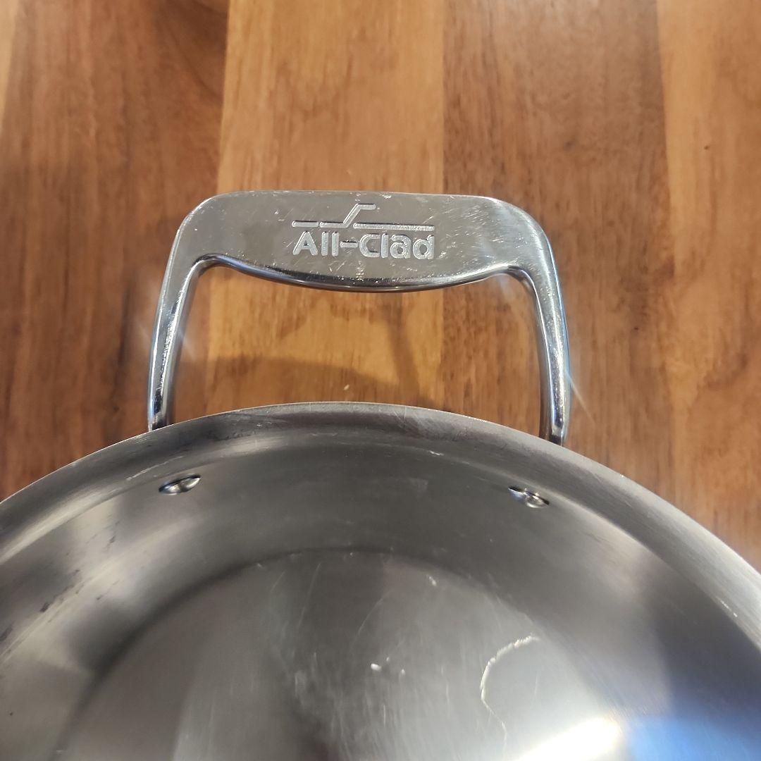 ALL-CLAD D5 5-PLY ２８ センチ ステンレス 蓋付きフライパン