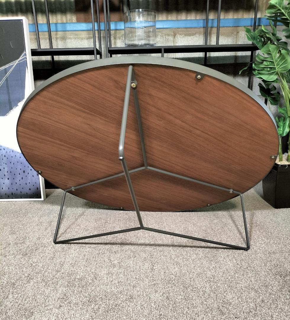 ローテーブル　リビングテーブル　円形　展示品(500)