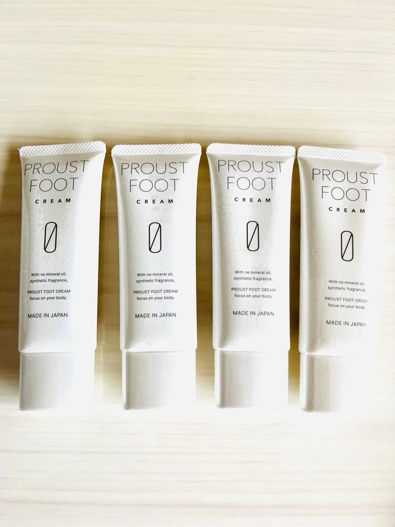 プルーストフットクリーム4本セット