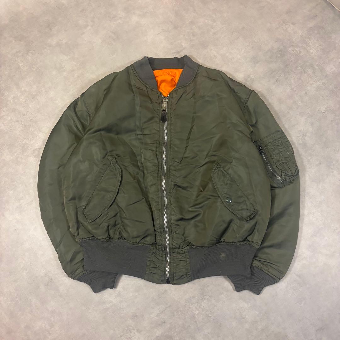旧タグ XL ALPHA INDUSTRIES 80s USA製 IDEAL